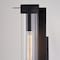 Vaxcel Brighton Light 18-in. H Black Contemporary In/Outdoor Wall Lantern Fixture with Cylinder T0712 - alternate 5